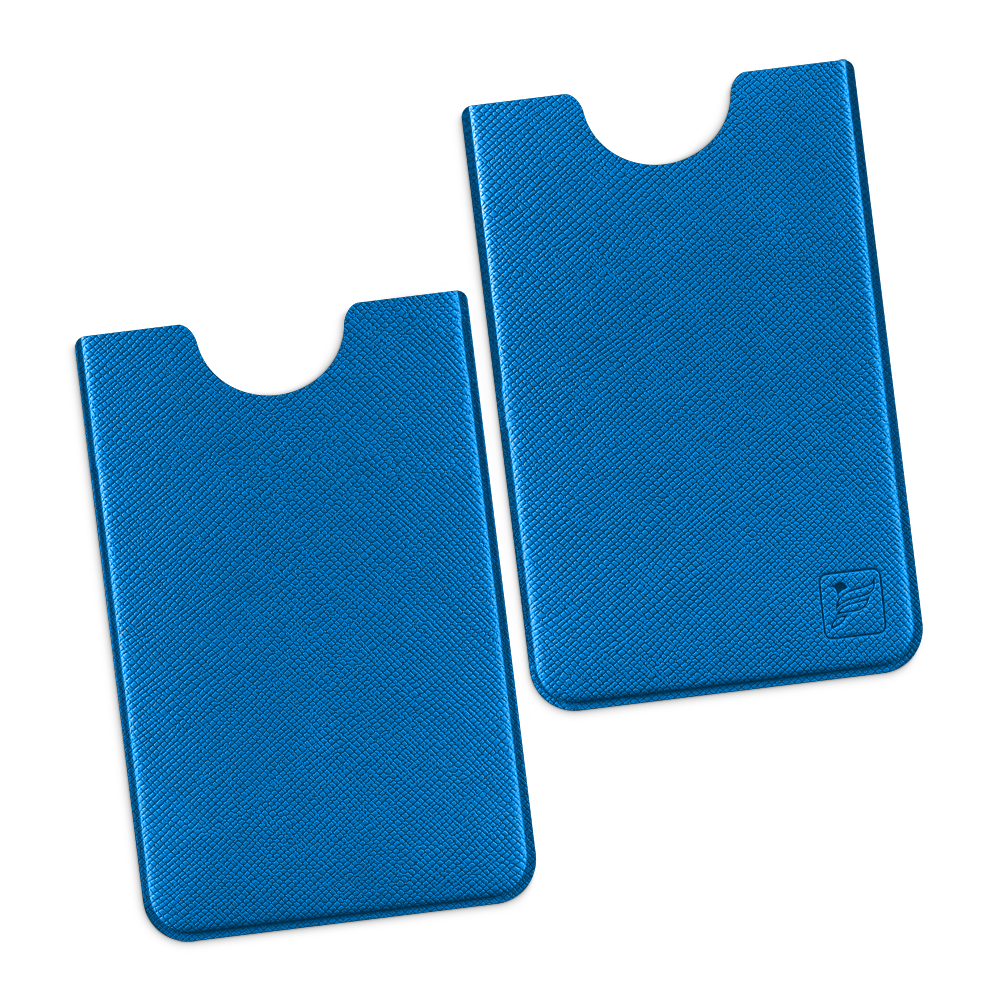 Чехол для пластиковой карты, цвет синий
