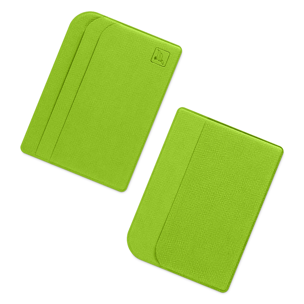 Футляр для пластиковых карт, цвет зеленый