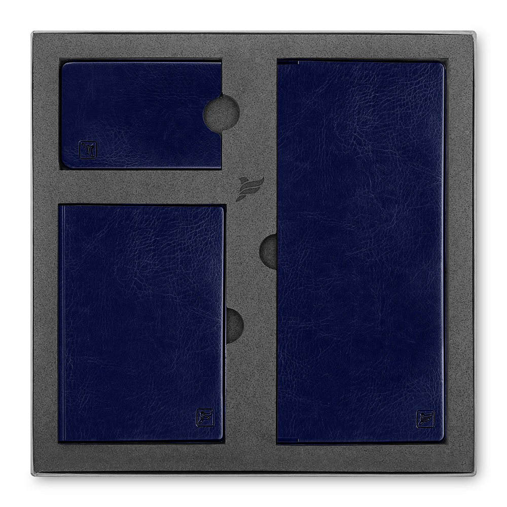 Подарочный набор Flexpocket, цвет темно-синий Classic