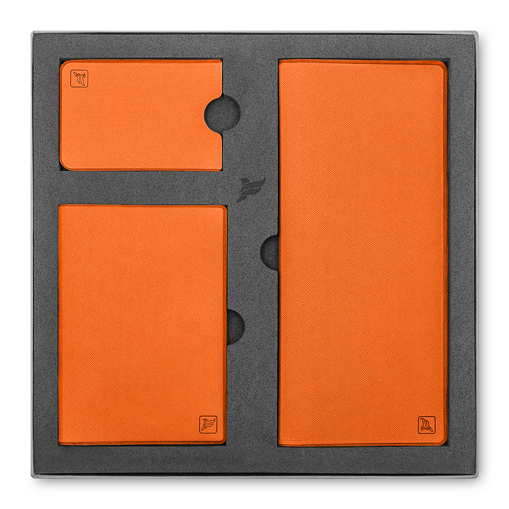 Подарочный набор Flexpocket, цвет оранжевый