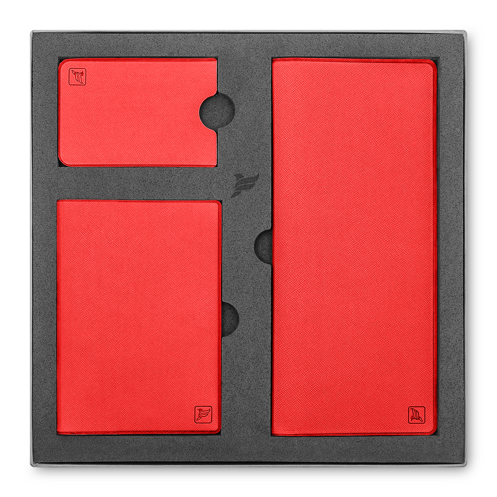 Подарочный набор Flexpocket, цвет красный