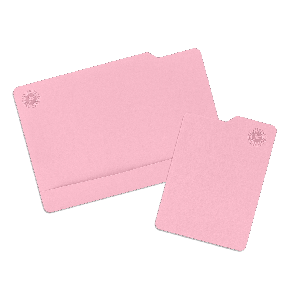 Настольный мат с ковриком для мыши, цвет розовый