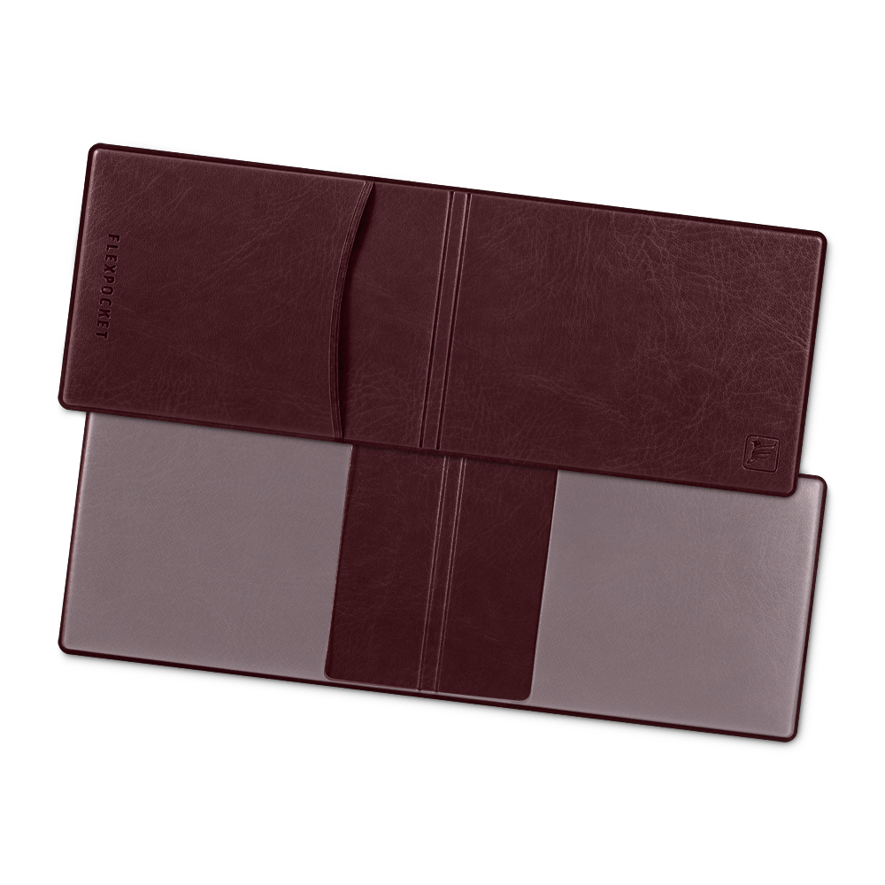 Обложка для удостоверения с карманом, цвет коричневый Сlassic