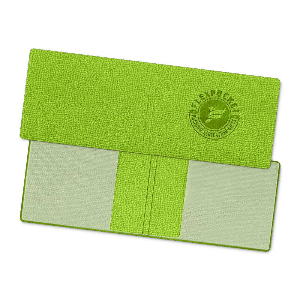 Обложка для удостоверения, цвет зеленый