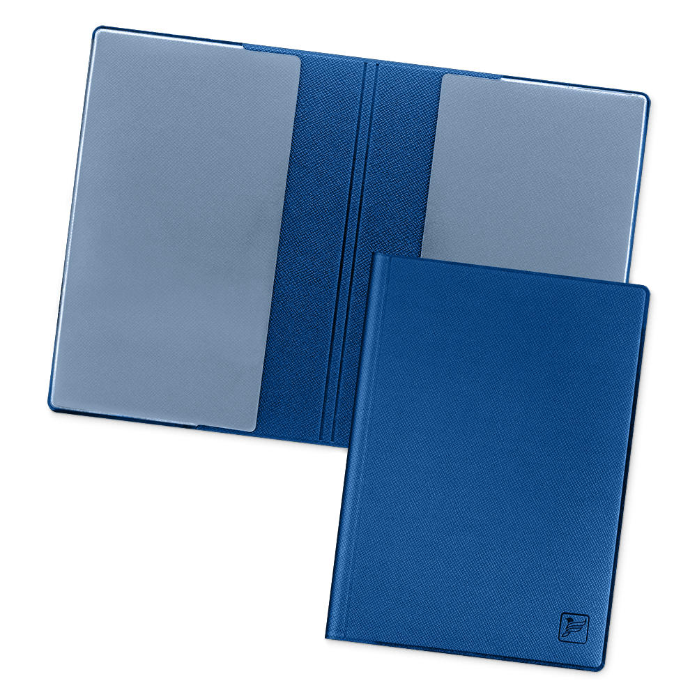 Обложка для паспорта - стандарт, цвет темно-синий