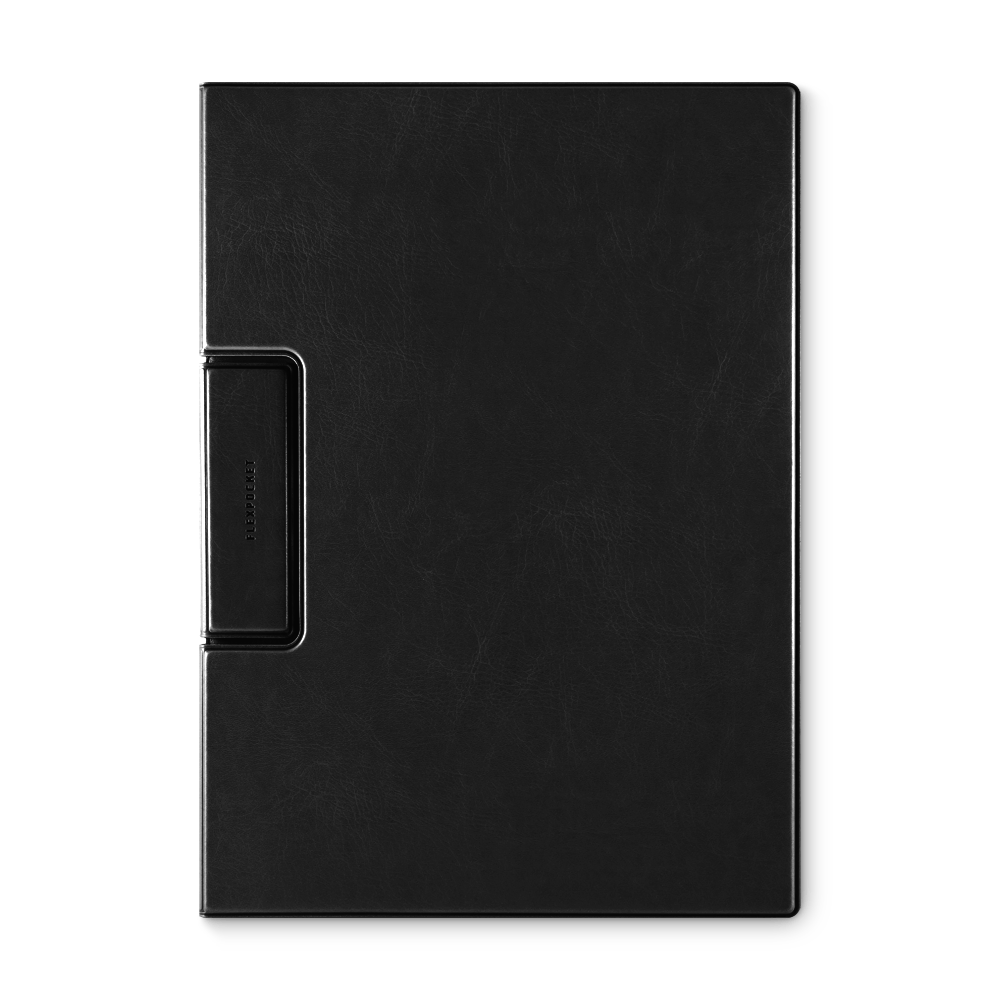 Папка-планшет с магнитным держателем, цвет черный classic