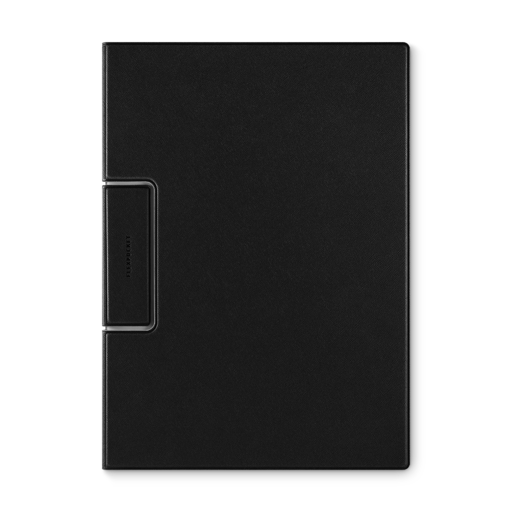 Папка-планшет с магнитным держателем, цвет черный