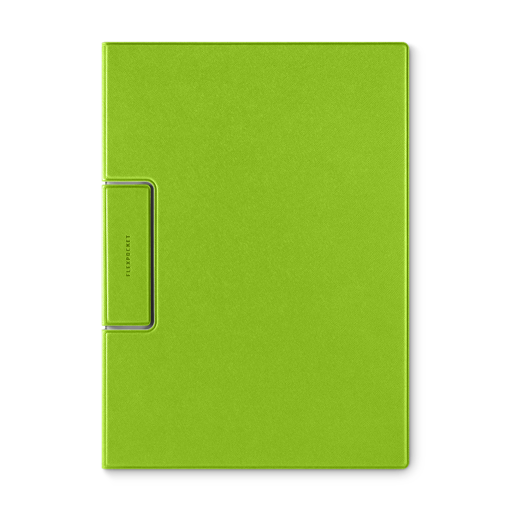 Папка-планшет с магнитным держателем, цвет зеленый