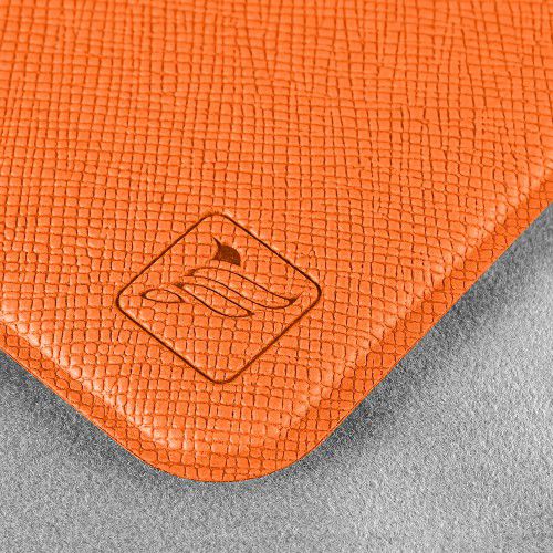 Чехол для пластиковой карты, цвет оранжевый