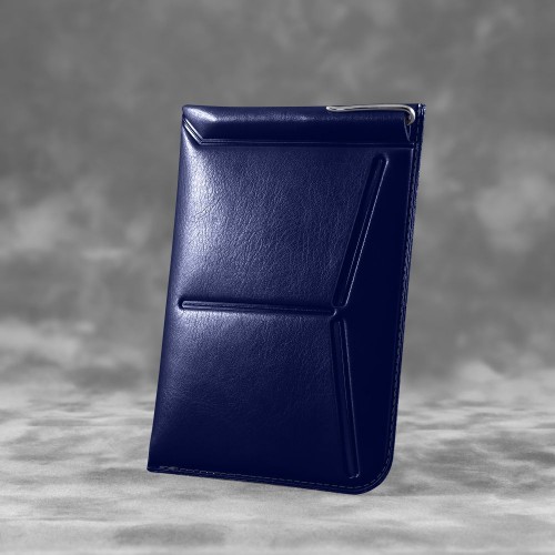 Обложка для паспорта - универсальная, цвет темно-синий classic