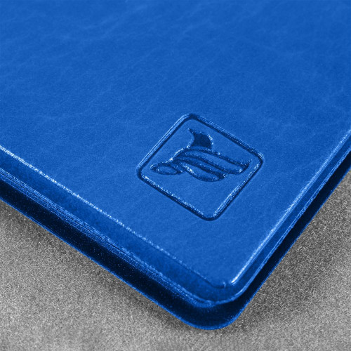 Обложка для удостоверения с карманом, цвет синий Сlassic
