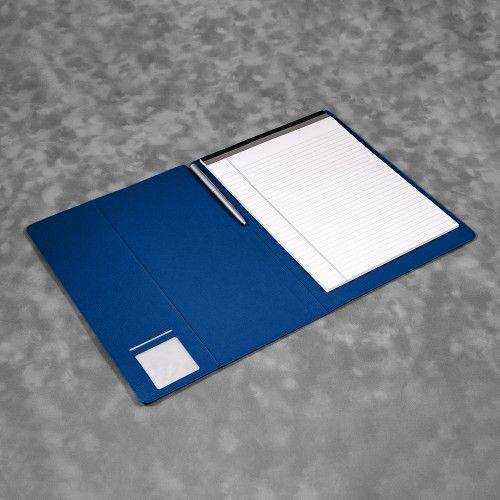 Блокнот-планшет А4 с обложкой, цвет темно-синий
