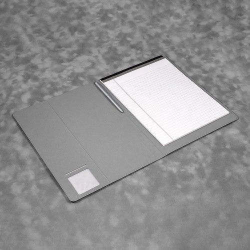 Блокнот-планшет А4 с обложкой, цвет светло-серый