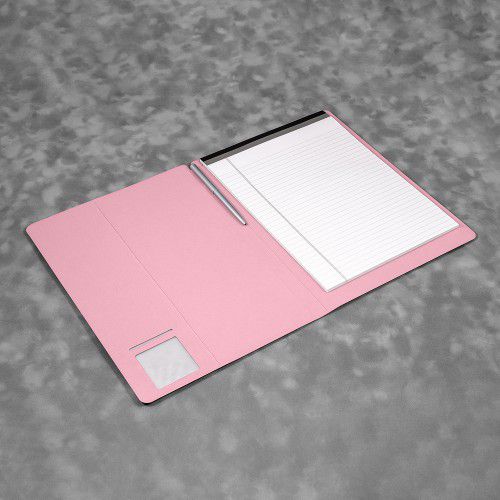 Блокнот-планшет А4 с обложкой, цвет розовый
