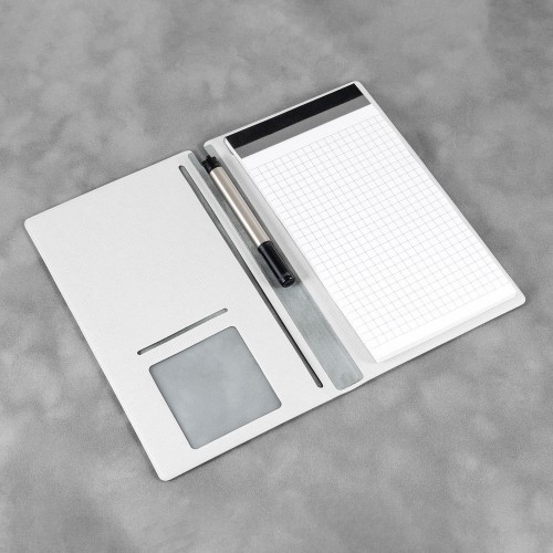 Блокнот-планшет А6 с обложкой, цвет белый