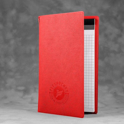 Блокнот-планшет А6 с обложкой, цвет красный