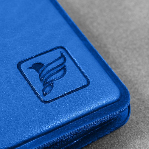 Обложка для паспорта с RFID-блокировкой, цвет синий classic