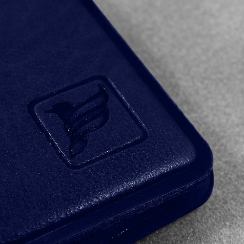 Обложка для паспорта с RFID-блокировкой, цвет темно-синий classic