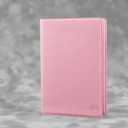 Обложка для паспорта с RFID-блокировкой, цвет розовый