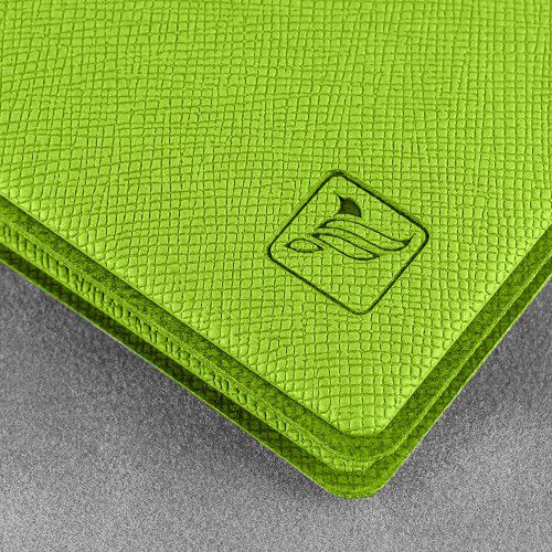 Обложка для паспорта - премиум, цвет зеленый