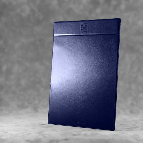 Папка планшет на магнитах, цвет темно-синий classic