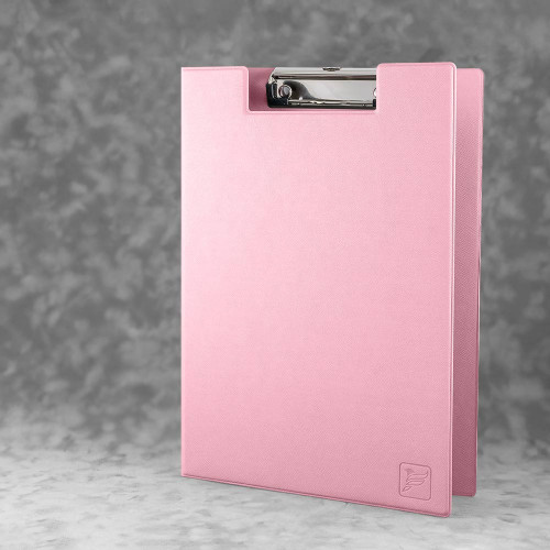 Папка планшет с крышкой, цвет розовый
