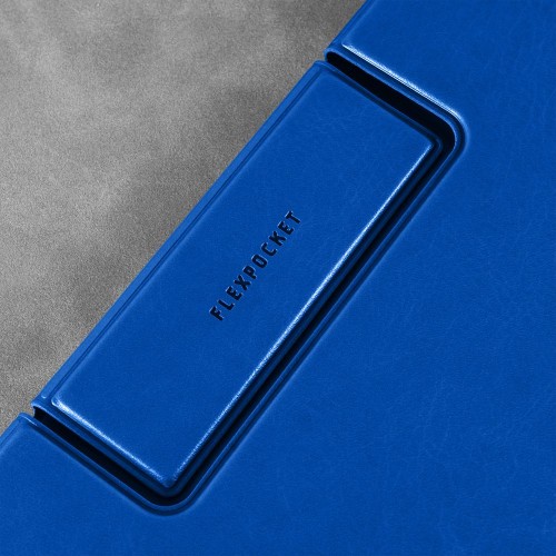 Папка-планшет с магнитным держателем, цвет синий classic