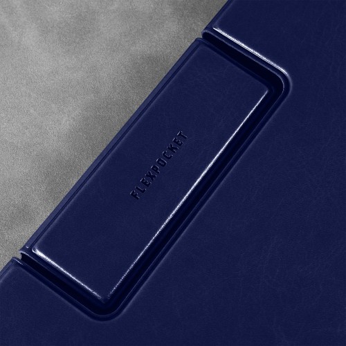Папка-планшет с магнитным держателем, цвет темно-синий classic