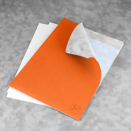 Папка-уголок, цвет оранжевый