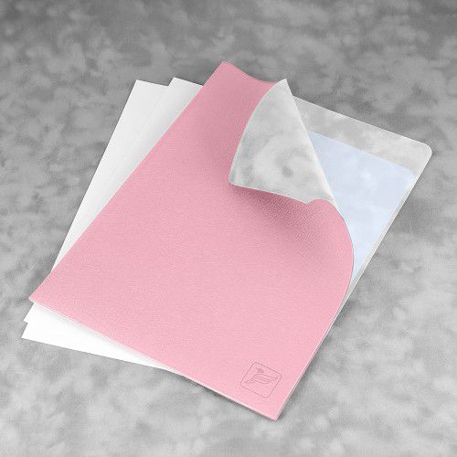 Папка-уголок, цвет розовый