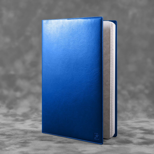 Ежедневник А5, цвет синий classic