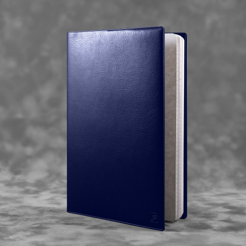 Ежедневник А5, цвет темно-синий classic